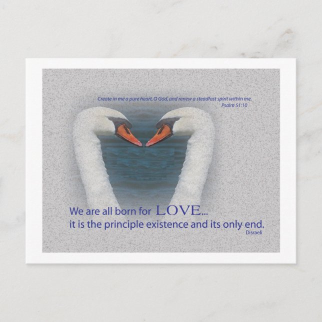 August Kärlek Vykort (Framsida)