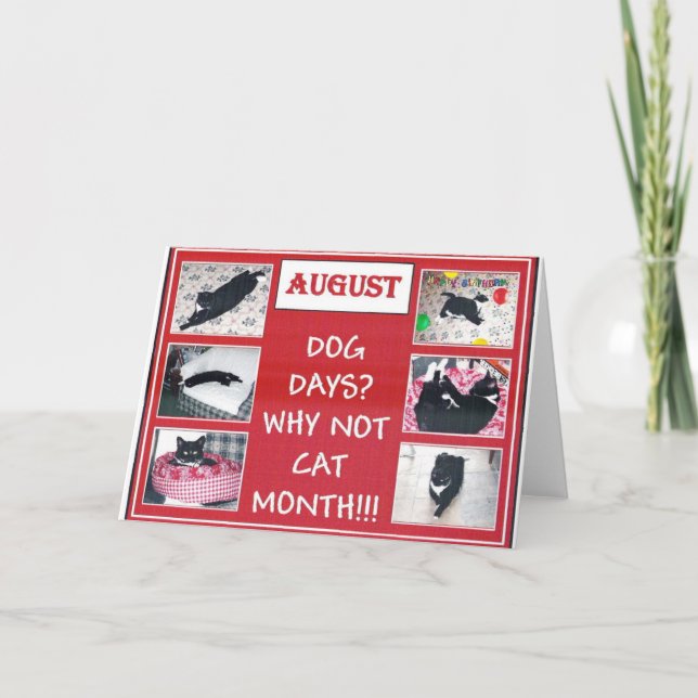 AUGUST KORT (Framsida)