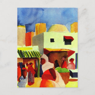 August Macke Art, Markin i Alger Vykort