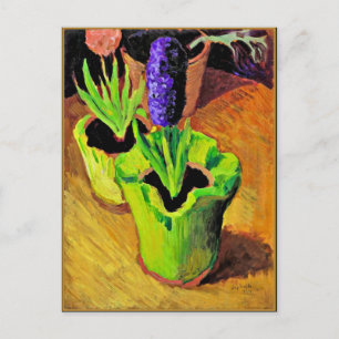 August Macke blommigt-målning, Hyazinthen Vykort