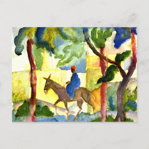 August Macke - Donkey Ride Vykort