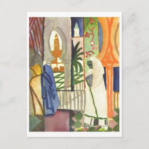 August Macke - in Temple Resounds 1910-1914 Vykort