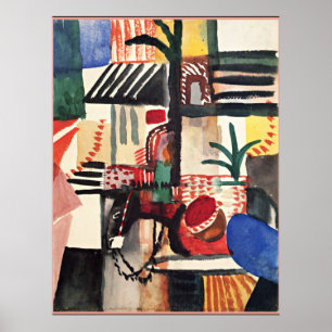 August Macke-konst, Man med Donkey Poster