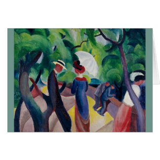 August Macke Prostege Hälsningskort