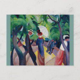 August Macke Prostege Vykort