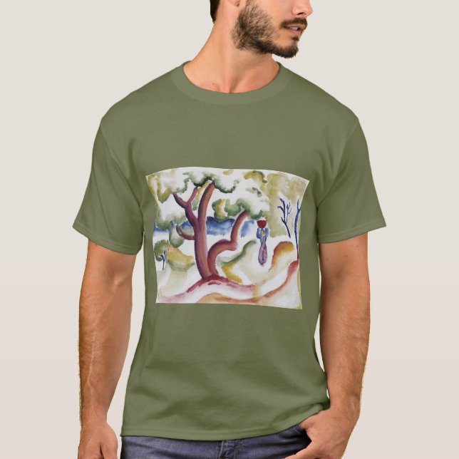 AUGUST MACKE T SHIRT (Framsida)