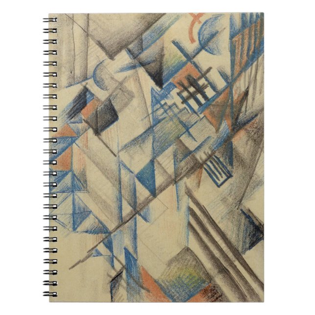 August Macke (tysk, 1887-1914) Anteckningsbok (Framsidan)