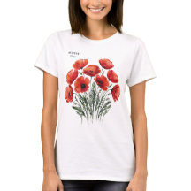 August Poppy Bloom - Personlig Birthday Gift