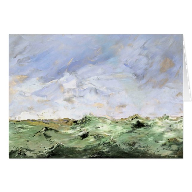 August Strindberg-målkort Hälsningskort (Framsidan Horizontal)