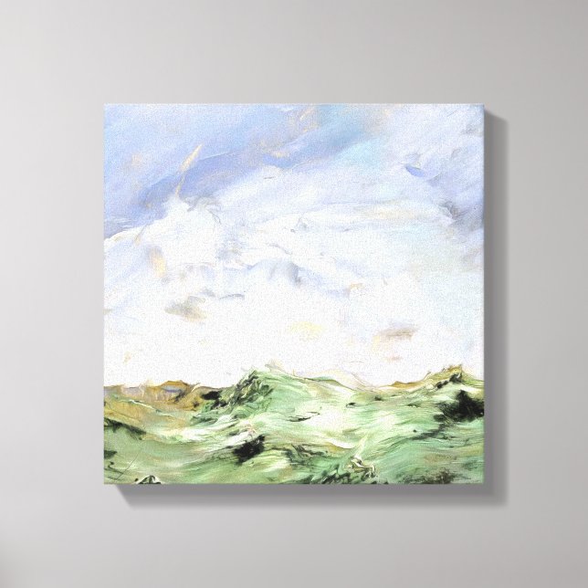 August Strindberg-målning Stretched Kanvastryck (Framsida)