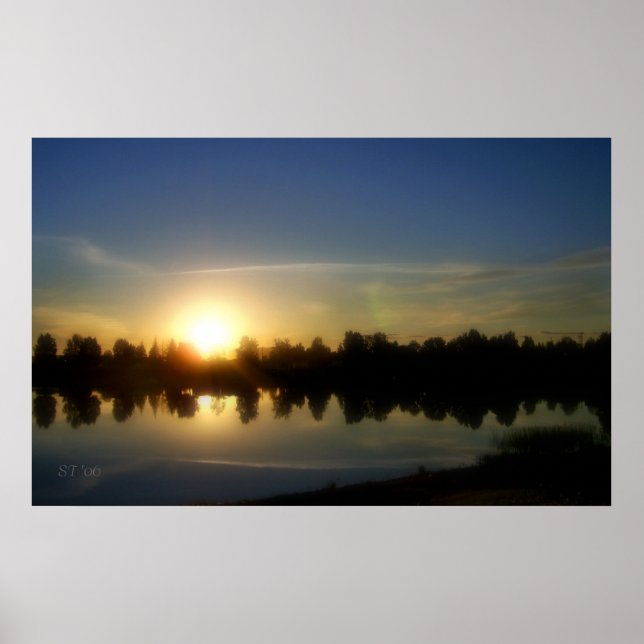 August Sunset Poster (Framsidan)