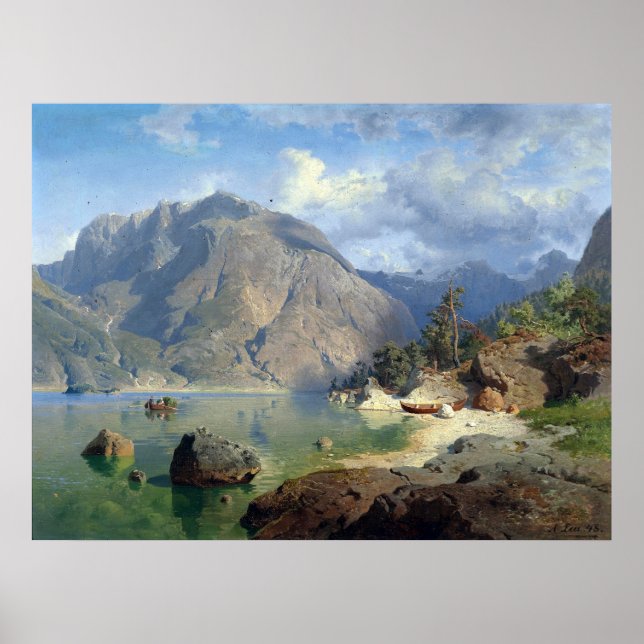 August Wilhelm Leu Tarn Poster (Framsidan)