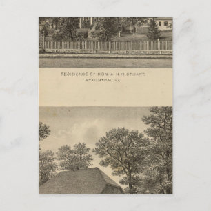 Augusta Church Stuart Vykort