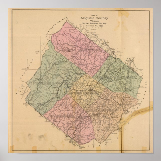 Augusta County, Virginia 2 Poster (Framsidan)
