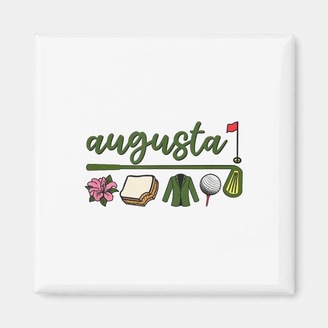 Augusta Georgia, Azalea, Golf, Pimento Cheese, Jac Magnet (Framsidan)