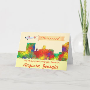 Augusta Georgia Horisont-SG Helgkort