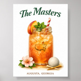 Augusta Georgia Masters Nedladdningsbar digital fi Poster