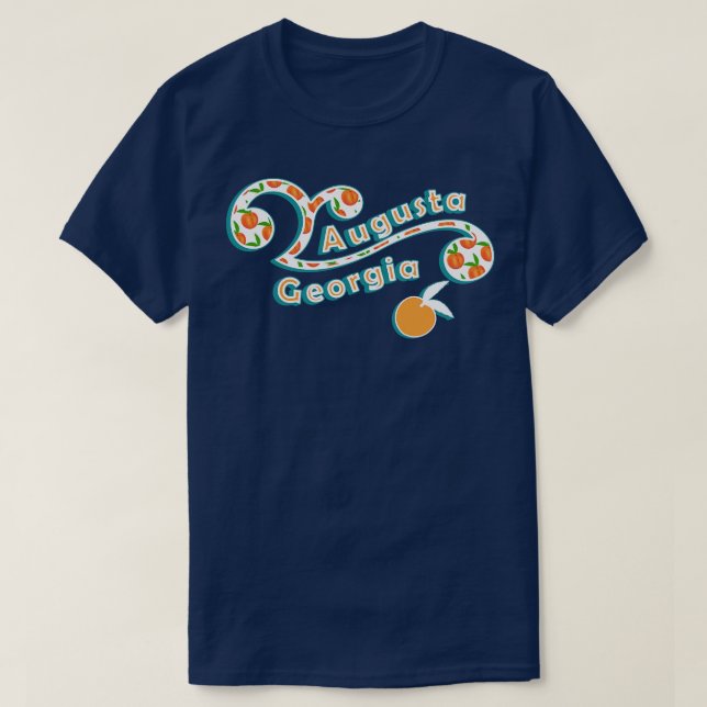 Augusta Georgia Peach TShirt T Shirt (Design framsida)