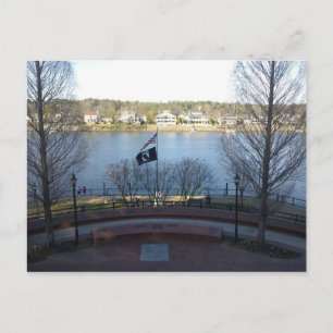 Augusta Georgia Riverpromenad Vykort