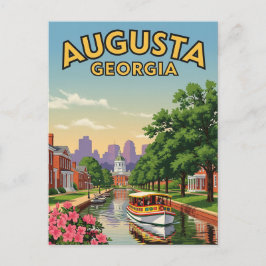 Augusta Georgia Travel Vykort