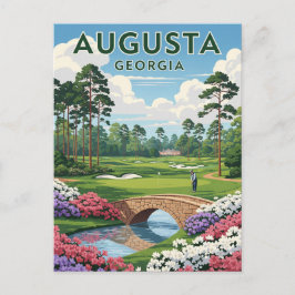 Augusta Georgia Travel Vykort