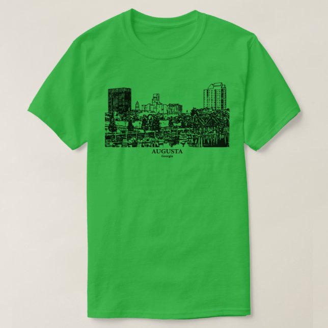 Augusta Georgia TShirt 5 T Shirt (Design framsida)