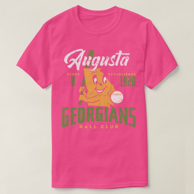 Augusta Georgians Baseball T Shirt (Design framsida)