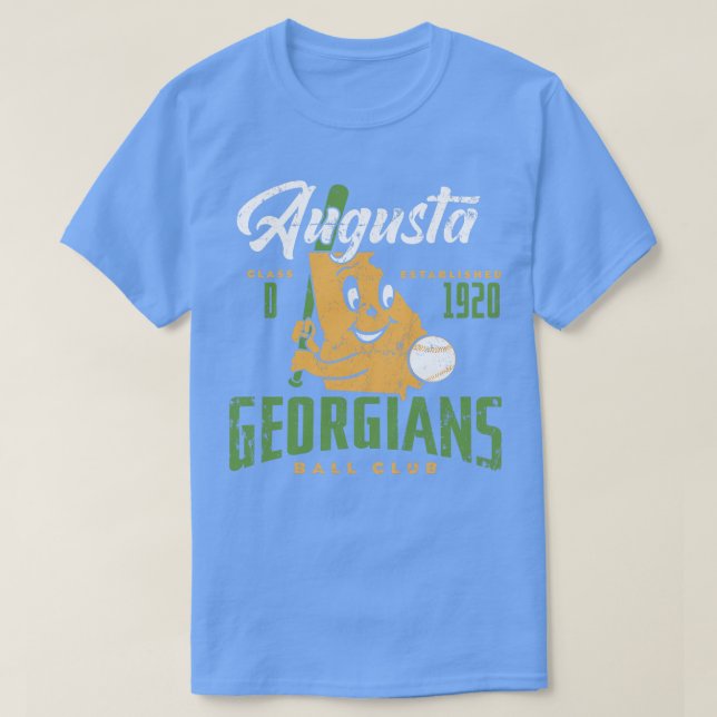 Augusta Georgians Baseball T Shirt (Design framsida)