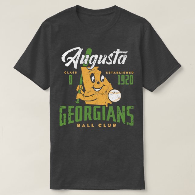 Augusta Georgians Baseball T Shirt (Design framsida)