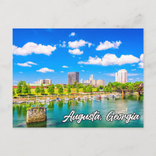 Augusta, Georgien, USA Vykort