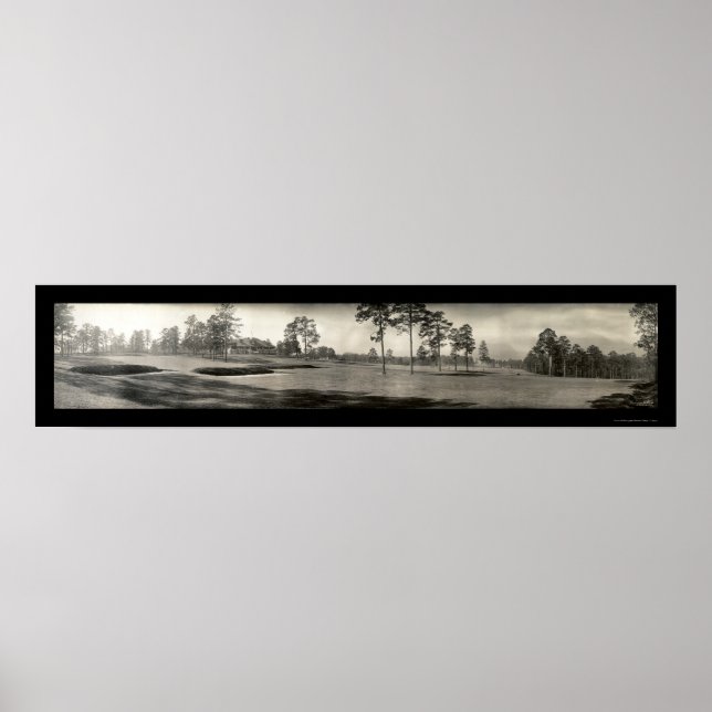 Augusta Land Klubb Photo 1909 Poster (Framsidan)