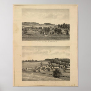 Augusta Male Academy Seawright egendom Poster