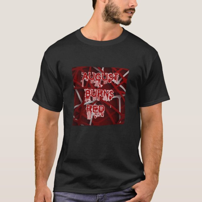 Augustburns röda band Classic T-Shirt (Framsida)