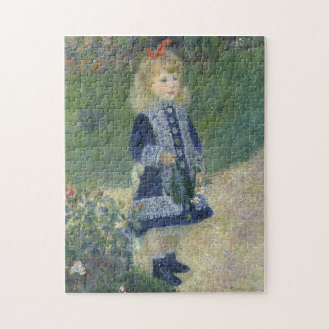 Auguste Renoir är en flicka med en vaktburk Pussel (Vertikal)