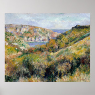 Auguste Renoir - Backe runt bukten Poster