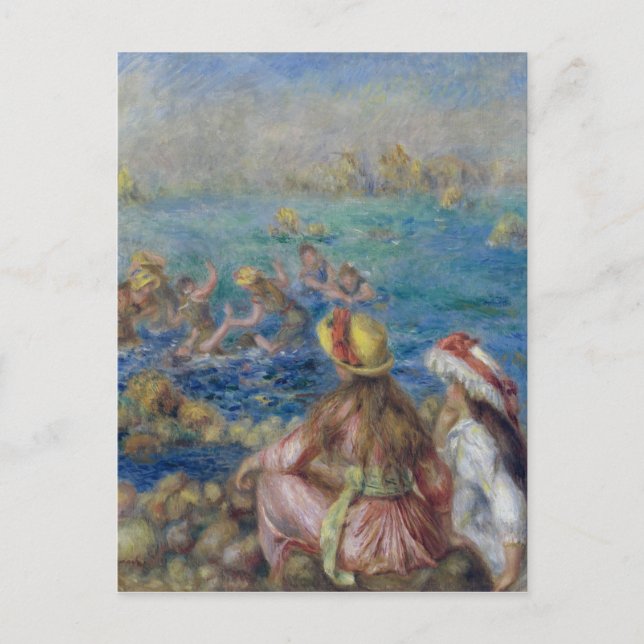 Auguste Renoir - Bathers Vykort (Framsida)