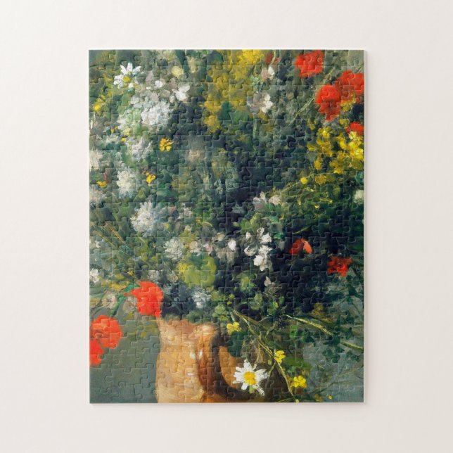 Auguste Renoir - Blommor i A Vas Pussel (Vertikal)