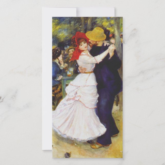 Auguste Renoir - Dance at Bougival Julkort (Framsida)