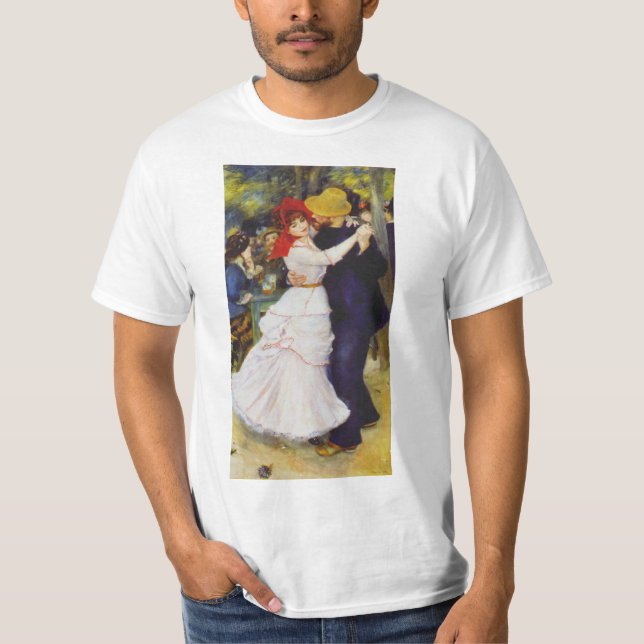 Auguste Renoir - Dance at Bougival T Shirt (Framsida)
