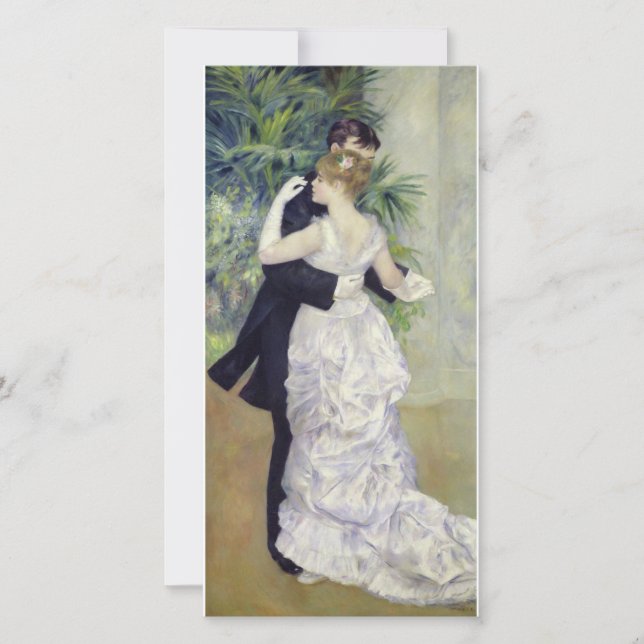 Auguste Renoir - Dance in City Julkort (Framsida)