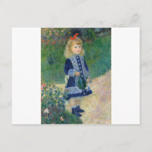 Auguste Renoir - En flicka med en vattentäkt Vykort