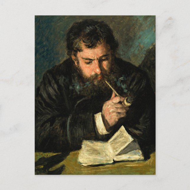 Auguste Renoir från Claude Monet Vykort (Framsida)