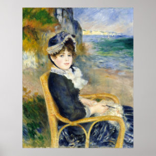 Auguste Renoir från Seashore Poster