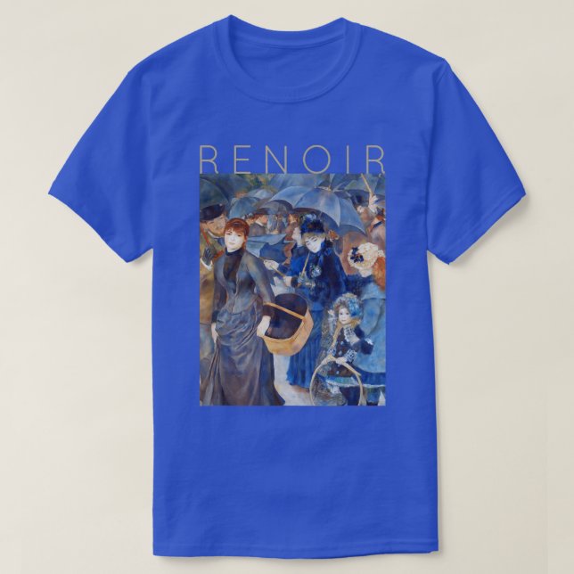 Auguste Renoir från Umbrellas höst T Shirt (Design framsida)