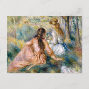 Auguste Renoir i Meadow Vykort