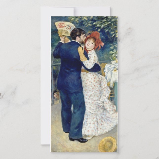 Auguste Renoir - Land Dance Julkort (Framsida)