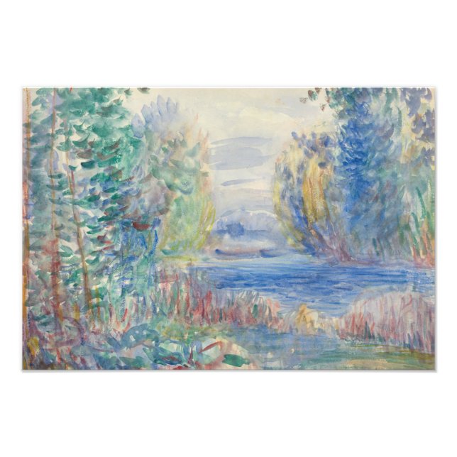 Auguste Renoir - Landskapet Fototryck (Framsidan)