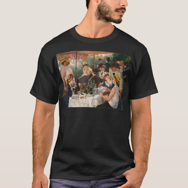 Auguste Renoir Luncheon, Boating Party T Shirt (Framsida)