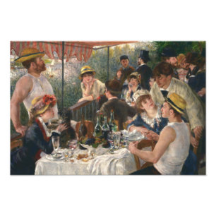 Auguste Renoir - Luncheon the Boating Party Fototryck