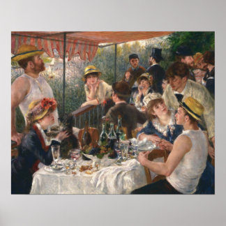Auguste Renoir, Luncheon the Boating Party Poster